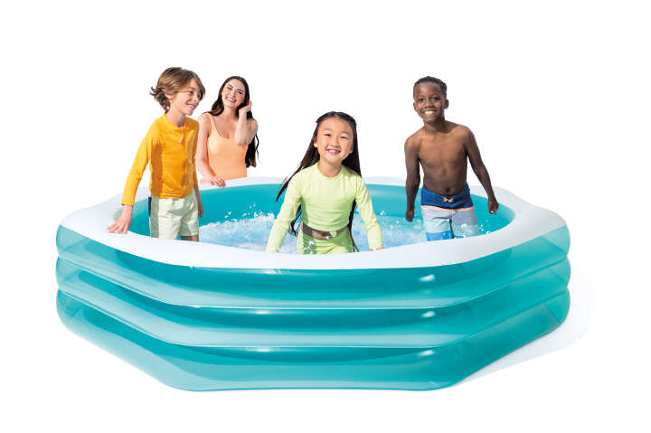 INTEX Swim Center Octagonal Family Pool
